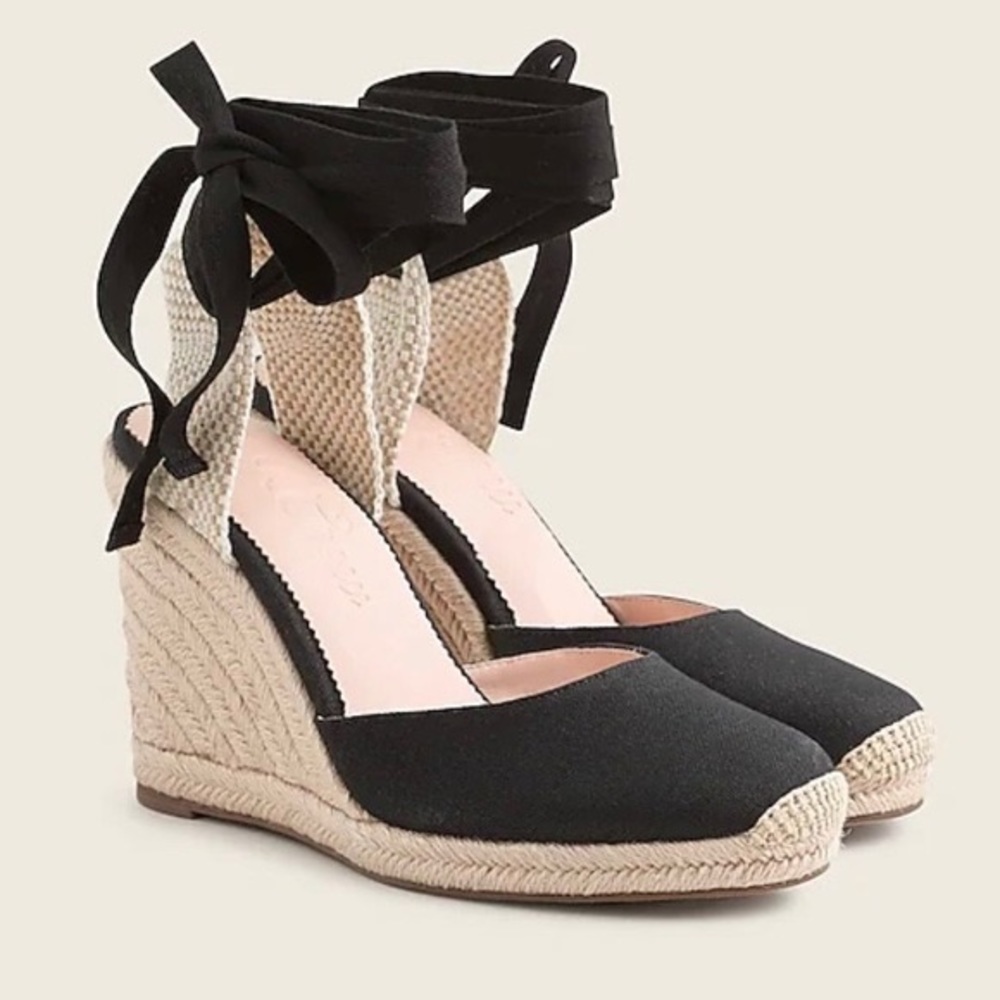 JCREW Espadrille Wedges